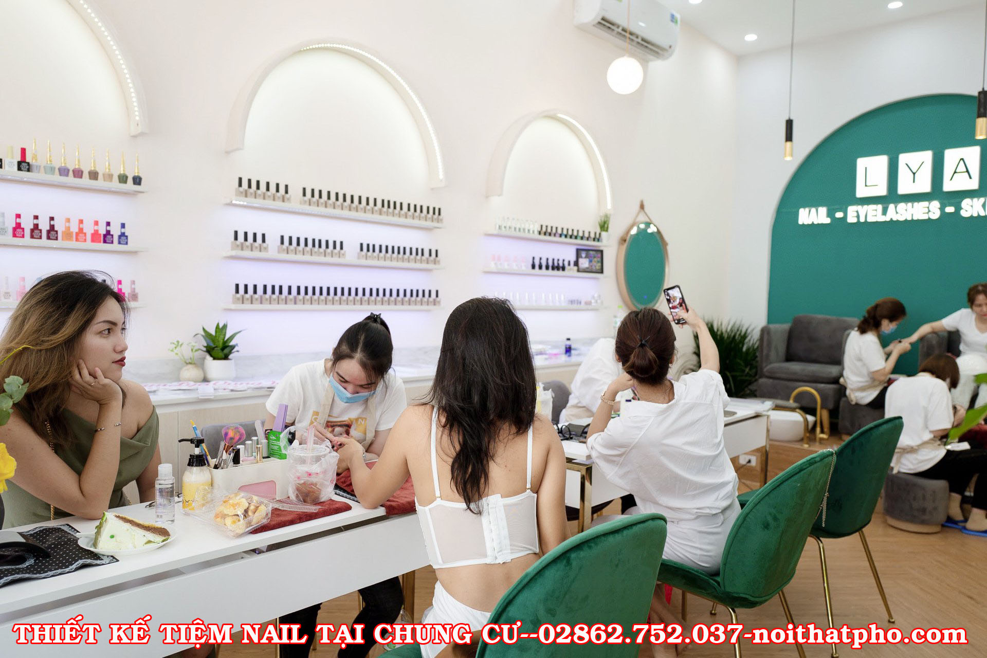 Tư vấn đầu tư Tiệm Nail tại Chung Cư, Siêu thị, Tòa nhà, Trung Tâm thương mại