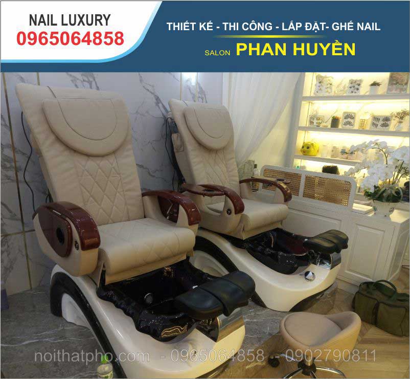 ghế nail ở hải ph&ograve;ng 