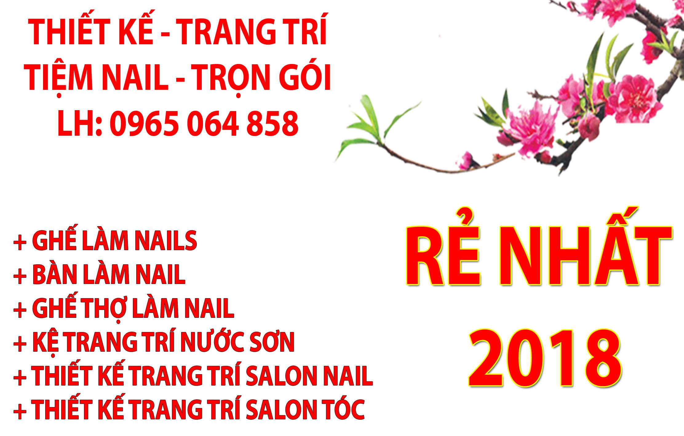 NHỮNG GAM MÀU  NỘI THẤTTƯƠNG SINH CHO CÁC CHỦ TIỆM NAIL